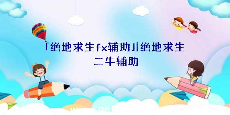 「绝地求生fx辅助」|绝地求生二牛辅助